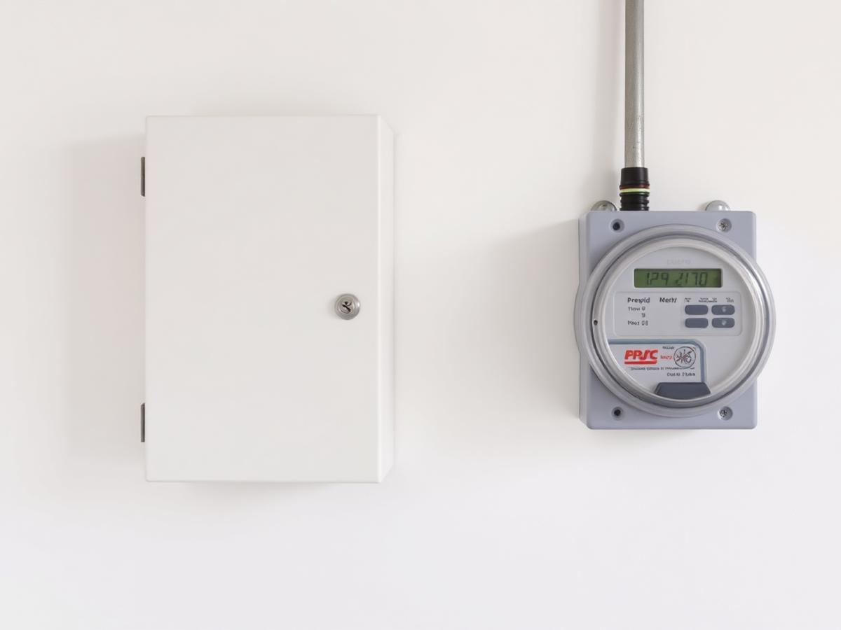 Consumer unit and prepaid meter installation